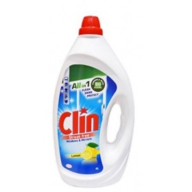 Solutie de curatat geamuri, 4 l, CLIN LEMON