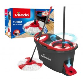 Set de curatenie, galeata cu centrifuga si mop rotativ, VILEDA