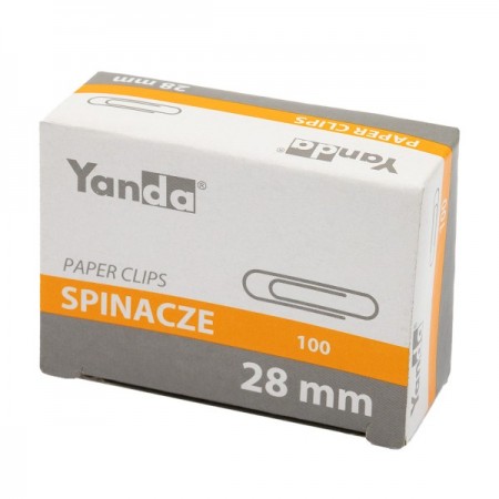 Agrafe birou Grand, metalice, 28mm, argintii, cutie 100 buc