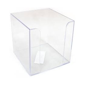 Suport cub hartie, 85x85mm, transparent