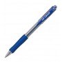 Pix cu bila, 0.7mm, cu mecanism, corp transparent, UNI-BALL LAKNOCK