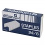 Capse Office Cover, 24/6, 30 coli, set 1000 buc