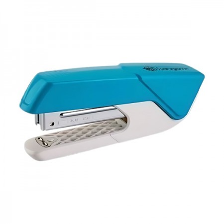 Capsator Kangaro, 24/6 - 26/6, 25 coli, 91mm, plastic, negru / albastru / verde / roz