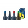 Tus stampila Pelikan, neuleios, negru, 28ml, cu picurator, negru / albastru / rosu/ verde