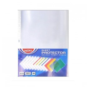 Folie de protectie Noki, A4, portret, 45 microni, set 100 buc