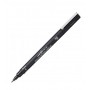 Liner pe baza de apa, cu capac, varf pensula, negru, UNI-PINBR