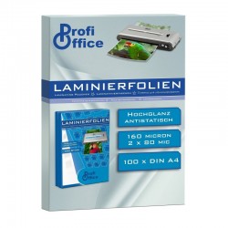 Folie laminare A3, 80 microni, top cu 100 coli