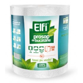 Rola prosop de hartie Elfi, 2 straturi, 50 m/rola