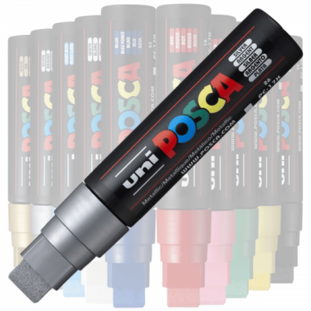 Marker UNI Posca, varf tesit, 15.0mm