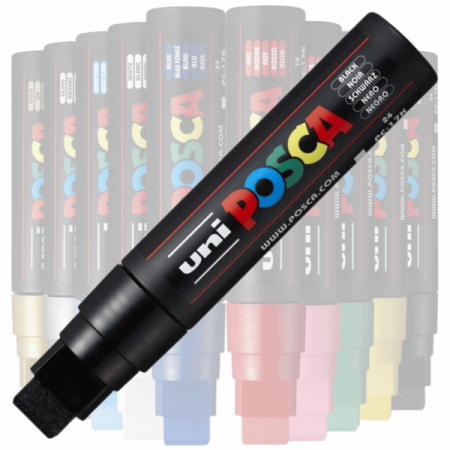 Marker UNI Posca, varf tesit, 15.0mm