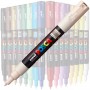Marker UNI Posca PC-1M, varf rotund, 0.7mm