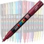 Marker UNI Posca PC-1M, varf rotund, 0.7mm