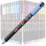 Marker UNI Posca, varf fin metalic, 0.7mm