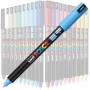 Marker UNI Posca, varf fin metalic, 0.7mm