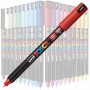 Marker UNI Posca, varf fin metalic, 0.7mm