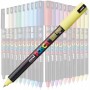 Marker UNI Posca, varf fin metalic, 0.7mm