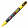 Marker UNI Posca PC-3M, varf rotund, 0.9-1.3mm, set 4 culori