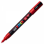 Marker UNI Posca PC-3M, varf rotund, 0.9-1.3mm, set 4 culori