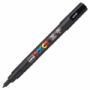 Marker UNI Posca PC-3M, varf rotund, 0.9-1.3mm, set 4 culori