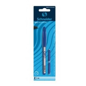 Roller Schneider Opus, 0.8mm, albastru, blister (+2 rezerve)