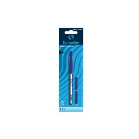 Roller Schneider Opus, 0.8mm, albastru, blister (+2 rezerve)