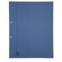 Dosar incopciat 1/1, cu capse STIL, verde/albastru