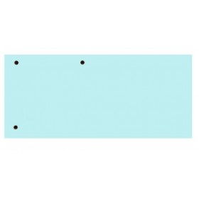 Separator de carton cu 3 perforatii, A7, culori pale, 100 buc/set