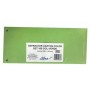 Separator de carton cu 2 perforatii, A7, culori aprinse, 100 buc/set