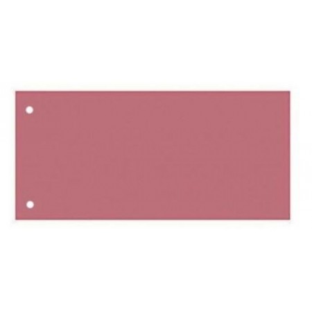 Separator de carton cu 2 perforatii, A7, culori aprinse, 100 buc/set