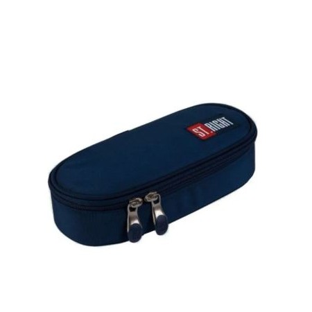 Penar neechipat  St.Right Navy Blue, 1 fermoar, 1 extensie, bleumarin