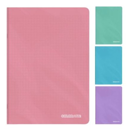 Caiet studentesc A4, 60 file, matematica, colturi rotunjite, coperta plastifiata, COLORARTE