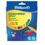 Carioci colorate Pelikan Colorella Star, 12 culori
