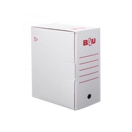 Cutie de arhivare, carton alb, dimensiune cotor 15 cm