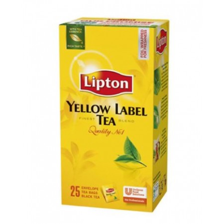 Ceai  Yelow Label , 25 pliculete/2 gr, LIPTON