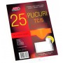 Plic siliconic C5T, alb, 80gr/mp, 162x229mm, 25 buc/set