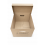 Container arhivare Q-Connect, capac detasabil, dimensiune 515X305X350 mm, carton