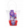 Set cadou Tulipán Negro Candy Fantasy + Lumânare (cu pungă transparentă)