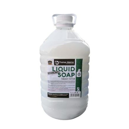 Sapun lichid cu glicerina, Thomas Maister Economy, 5 L