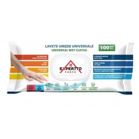 Servetele umede multisuprafete cu bicarbonat si otet, 100 bucati/pachet, HYGIENIUM