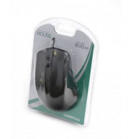 Mouse optic Omega OM05, 1600 dpi, USB, cablu 1.25m, diverse culori