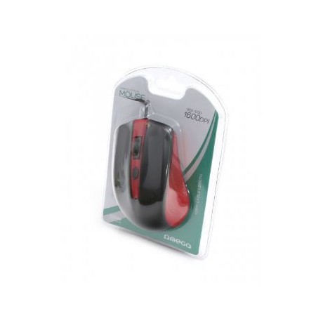 Mouse optic Omega OM05, 1600 dpi, USB, cablu 1.25m, diverse culori