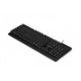 Tastatura Omega Ergonomic, USB, design modern, cablu 1.5m, negru