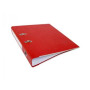 Biblioraft plastifiat Noki, A4, portret, 7 cm, buzunar eticheta, inele metalice