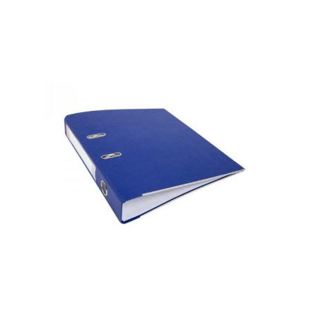 Biblioraft plastifiat Noki, A4, portret, 5 cm, buzunar eticheta, inele metalice