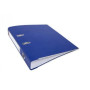 Biblioraft plastifiat Noki, A4, portret, 5 cm, buzunar eticheta, inele metalice