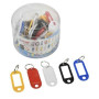 Etichete pentru chei, diverse culori, set 50 buc