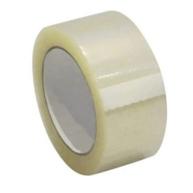 Banda adeziva pentru ambalare profesionala, latime 48mm x lungime 120 metri, transparent, acrilic