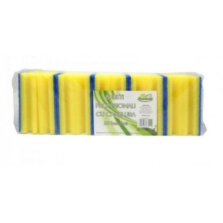 Bureti vase cu canelura, 10buc/set,  ALVERGREEN