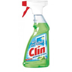 Solutie cu pulverizator pentru geam, 500 ml, CLIN