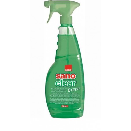 Solutie cu pulverizator pentru geam, 1L, SANO CLEAR